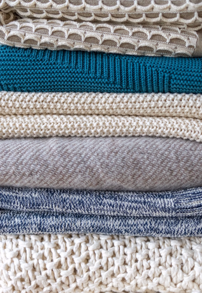 Textured Woven Throw